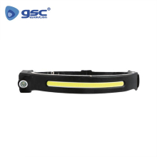 LANTERNA TESTA LED RECARREG C/SENSOR 5W