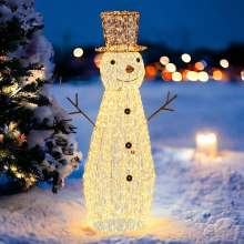 BONECO NEVE 100cm 4700LED BR.QUENTE + FLASH